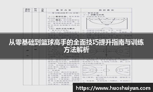 从零基础到篮球高手的全面技巧提升指南与训练方法解析